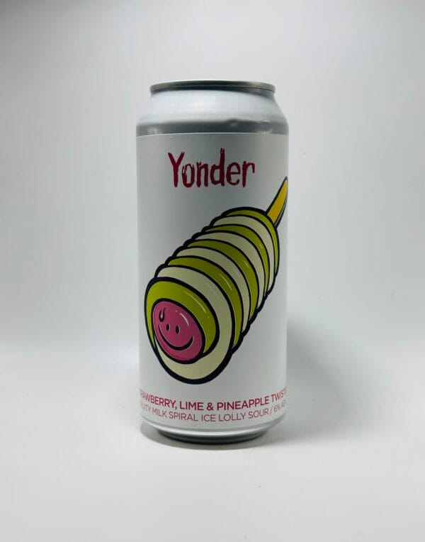 Yonder - Strawberry, Lime And Pineapple Twister - 6% (440ml)