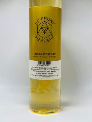 IMG_7532 Up Front Meadery - Apple And Cinnamon - 8.3% (500ml)