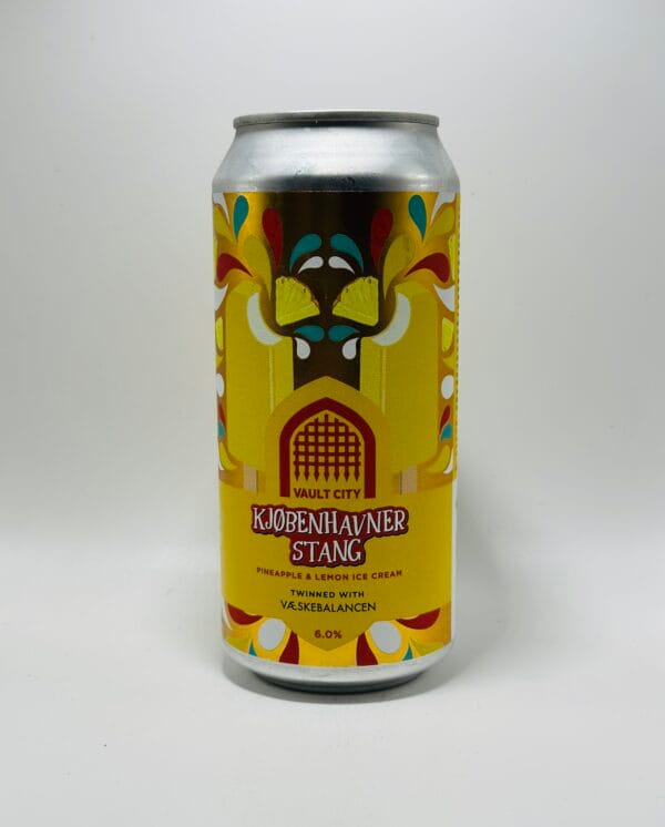 Vault City - Pineapple And Lemon Ice Cream - 6% (440ml)
