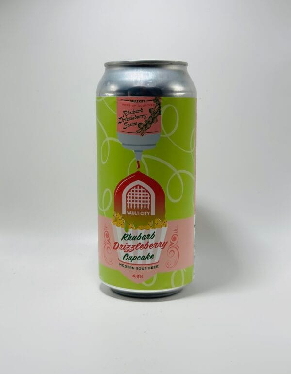 Vault City - Rhubarb Drizzleberry Cupcake - 4.8% (440ml)