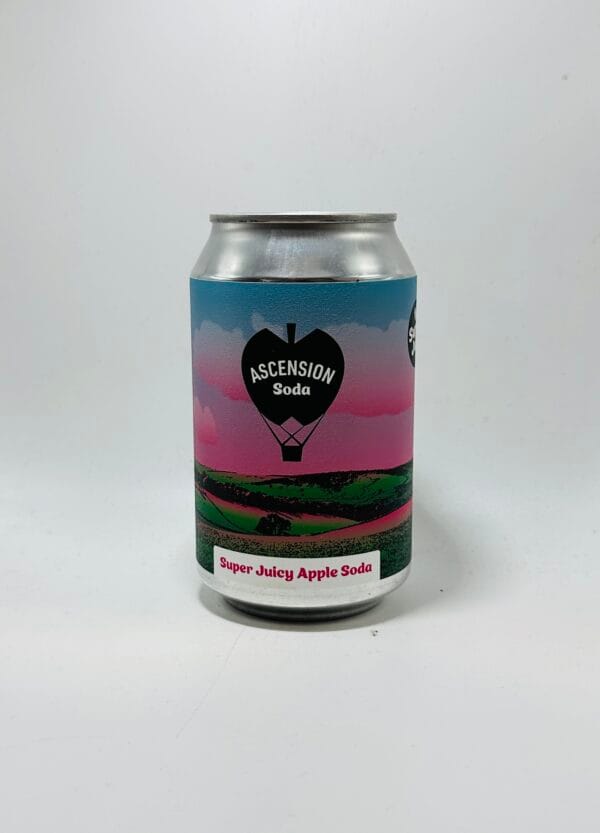 Ascension Soda - Super Juicy Apple Soda - 0% (330ml)