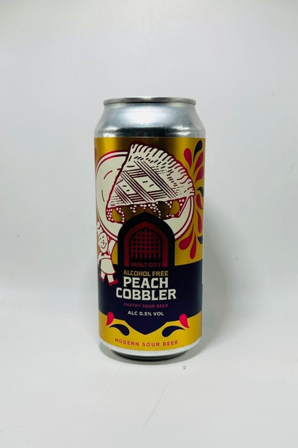Vault City - Peach Cobbler - 0.5% (440ml)