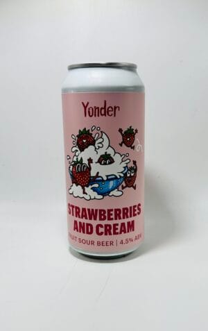 Yonder - Strawberries And Cream - 4.5% (440ml)