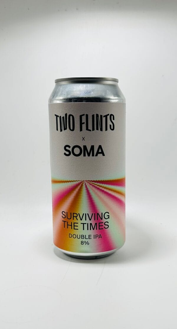 Two Flints X Soma - Surviving The Times - 8% (440ml)